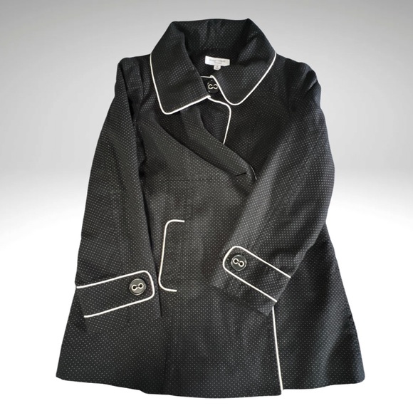 Liz Lange Maternity for Target Poke-A-Dot Black and White Jacket Size XL. - Picture 14 of 17